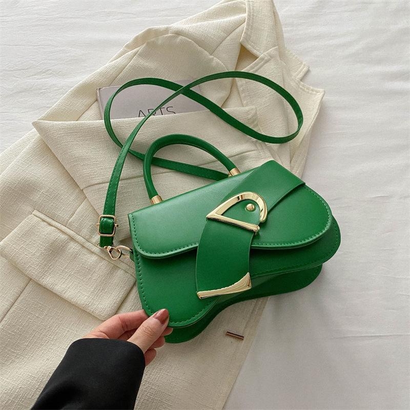 This Year's Popular Fashion Korean Version of the Foreign Style Internet Celebrity Handbag 2025 New Versatile Ins Crossbody Bag Small Square Bag Girl