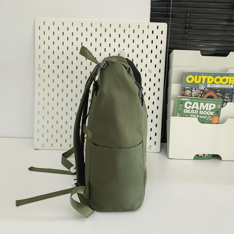 Men Large Capacity Backpack Middle School Student Schoolbag Women Outdoor Lightweight Travel Backpack