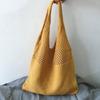 Casual Rattan Women Handbags Summer Beach Straw Bags Wicker Woven Female Large Capacity Lady Buckets Bag Travel Purse Woven Shoulder Bag Women