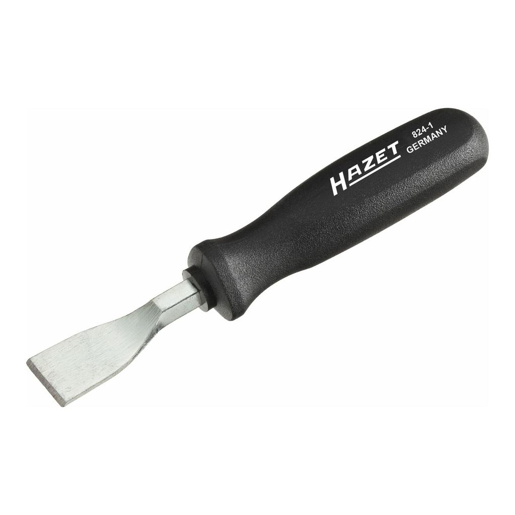 HAZET 824-1 Flat Profile Blunt Scraper - Galvanized