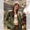 Women's Solid Color Knitted Cardigan Sweater Coat Women's Autumn Sweater Outerwear High-end Korean Style Top