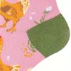 1 Pair Novelty Cartoon Chick Pattern Socks, Comfy & Breathable Mid Tube Socks, Women's Stockings & Hosiery - Perfect For Fall & Winter