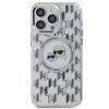 Karl Lagerfeld Klhmp15Lhmckmht Iphone 15Pro 6.1 Przezroczysty/Transparent Iml Monogram Karl&Choupette Head Magsafe