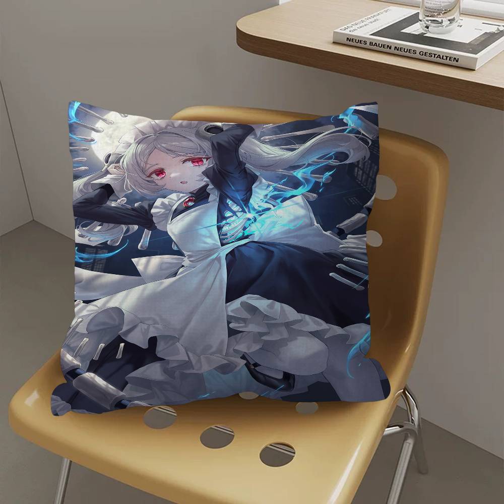 Game M-Marie S-SkullGirls Personalized picture text home decorative pillows Household Gifts 45x45cm