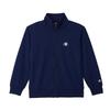 [Champion] Kids' Zip Sweatshirt, Long Sleeve, Crew Neck, Recycled Polyester, Embroidered, Boys' Casual, Basic Sport CK-CS020-370-140