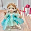 16CM Mini Movable 13Jointed Doll Girls Toy 3D Big Eyes BJD Princess Full Outfits Dresses Collection Childrens Doll Gift