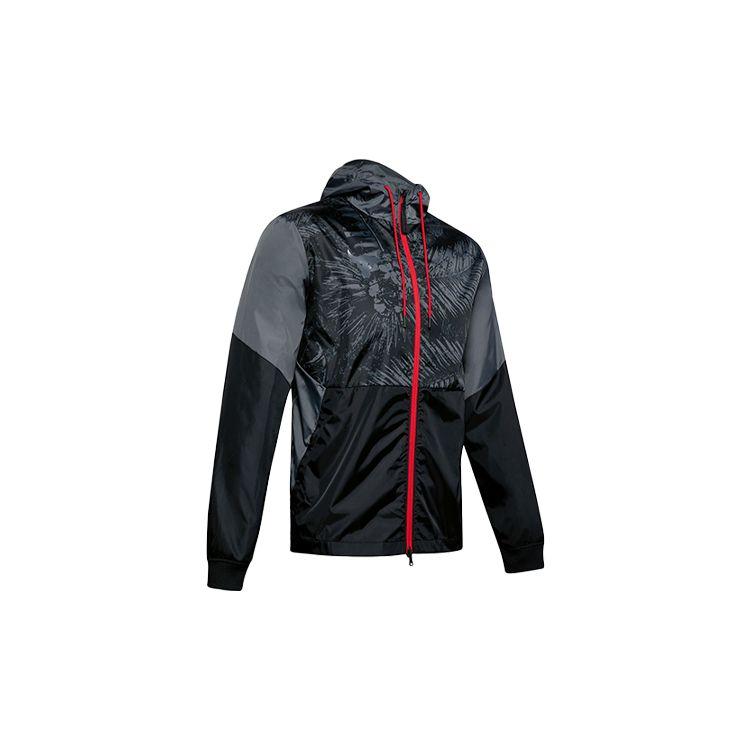 Under Armour Project Rock Legacy Windbreaker Jacket Men Black 1351527-001 L