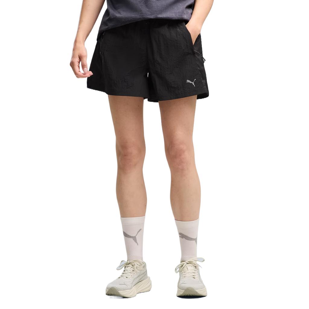 Puma T7 Tear-Resistant Woven Elastic Comfortable Sports Shorts Women Shorts 636638-01