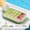21/28 Grid Cartoon Peripheral Ice Cube Mold Press Type Quantitative Ice Tray Reusable Household Ice Making Box Kitchen Gadget