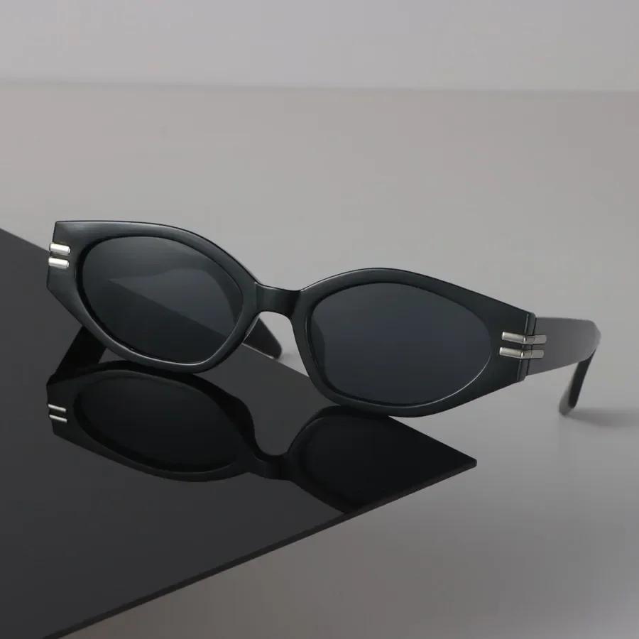 Wytrzymałe Wysokiej Jakości Kwadratowe Okulary Przeciwsłoneczne Vintage Kobiety Mężczyźni Retro Codzienna Moda Czarne Przezroczyste Okulary Przeciwsłoneczne Damskie Okulary