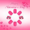 24Pcs Fashionable Press On Nail with Artistic Detail Quick Wear False Nail Modern Women Multiple Occasions