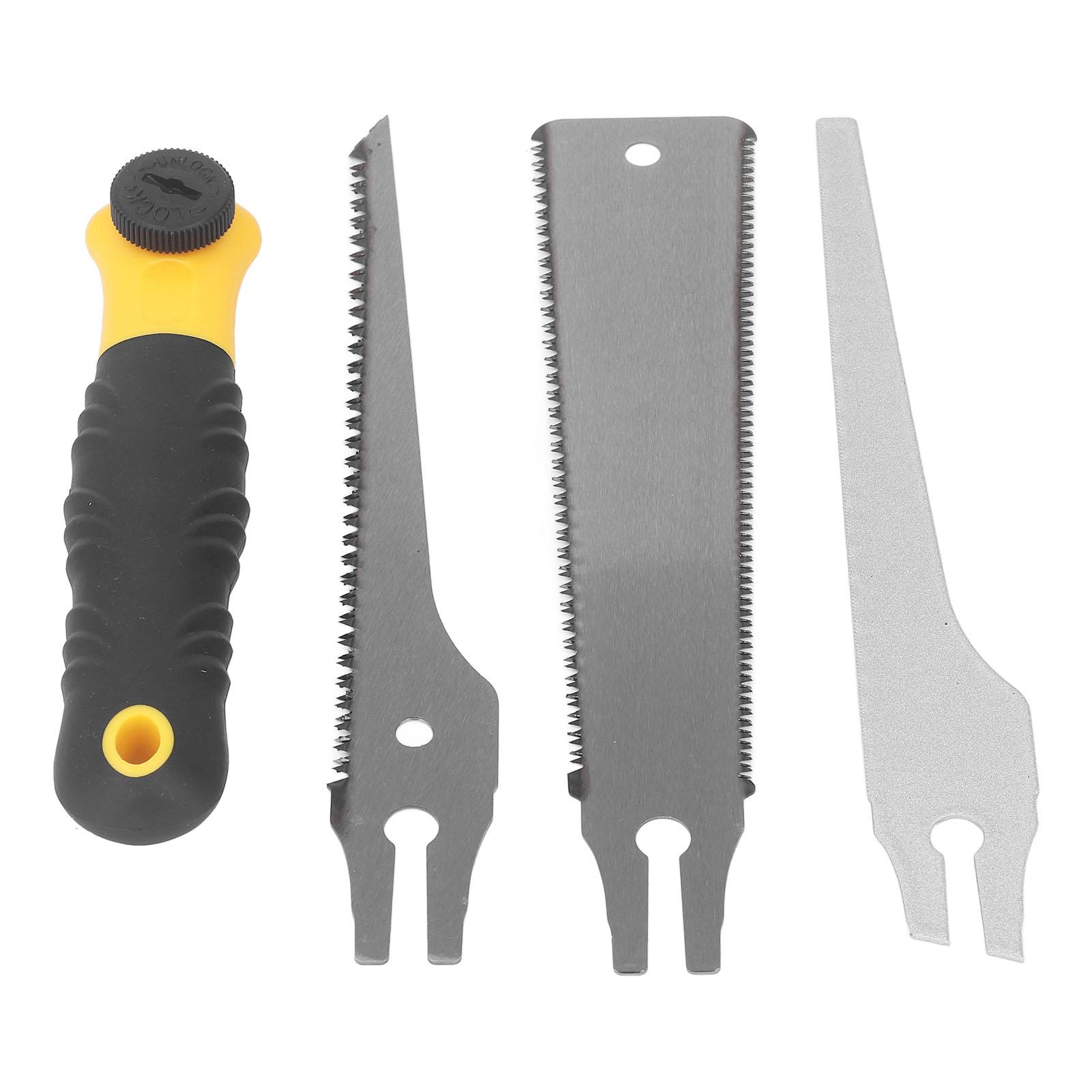 

Hand Saw Replaceable Blade Multifunctional Double Edge Woodworking Tool Saw for Trimming