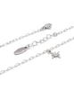 Sparkle Star Surgical Chain Necklace (PLT-NL-087_SV)