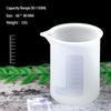 7PCS Drip Glue Diy Mixing Rod Dispensing Cup Measuring Cup Silicone Mold Glue Adjustment Tool