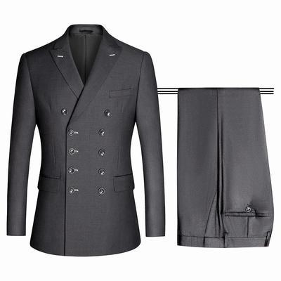 Herrenanzug Anzug Zweiteiler Koreanische Version Slim Fit Herren Business Professionelles Kleid Trauzeuge Bräutigam Hochzeitskleid