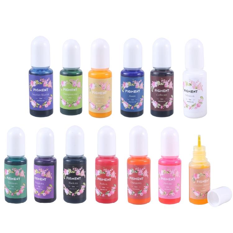 Liquid Transparent Epoxy Resin Colorant Epoxy UV Resin Color Dye for Resin 1