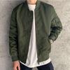 2026 Men's Korean Style Loose Fitting Baseball Jacket, Plus Size Casual Streetwear