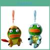 Chaveiro de Pelúcia Fofo Pepe The Frog Boneco Pingente Pikachu Presente para Criança
