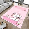 1pc Cat Bowknot Carpet Office Rug Outdoor Mat Home Decor Area Carpet Festival Gift