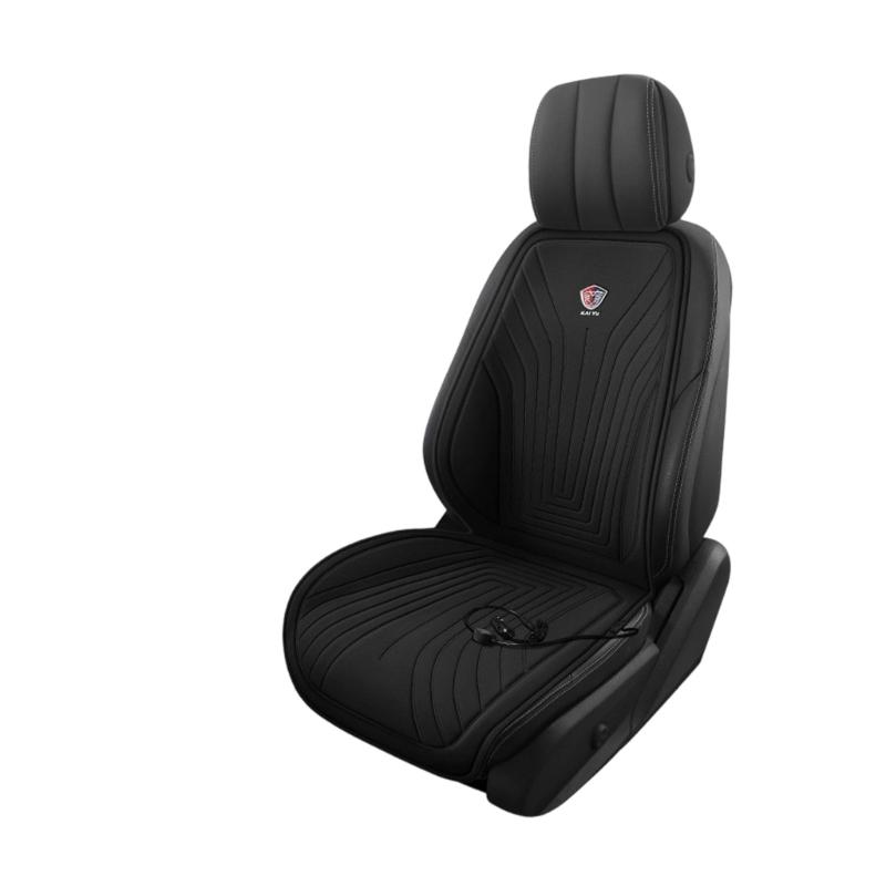 Adjustable Winter Car Seat Cushion Heater Intelligent Temperature Adjustment Easy Installation Synthetic Fiber Design
