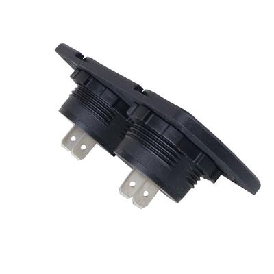 Auto Voltmeter LED Dual Digital Display Spannungsmesser 6-35V für 12/24V Auto LKW SUV Marine Boot