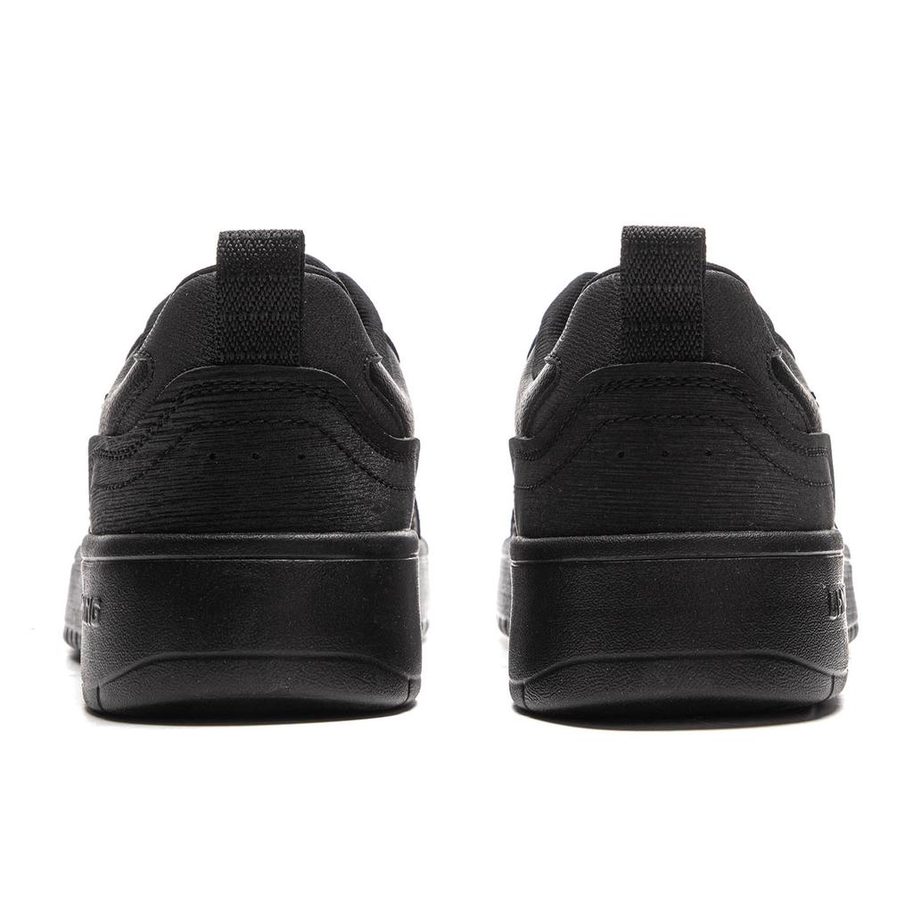 New LiNing Spike Years Anti Slip Wear Resistant Low Top Skateboard Shoes Men's Black AGCV311-6
