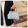 Vintage Classic Lace Bag Pearl Evening Bags Metal Lock Bags Women Shoulder Crossbody Bag Chain Women's Handbags Purses