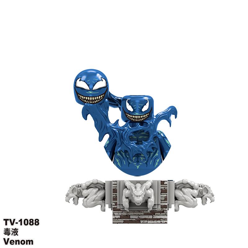 

Marvel Legends Карнаж Веном Блоки Кирпичики Анти-Веном Эдди Брок Для Игрушек Подарков Фигурки Экшн Строительные Блоки Для Детей
