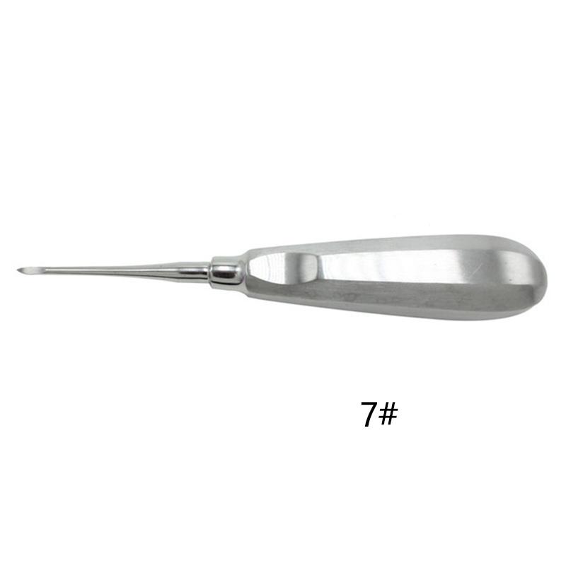 Dental Elevator Stainless Steel Tooth Dentist Tools Kit Stright Curved Root Elevator Minimally Invasive Dentistry Tools