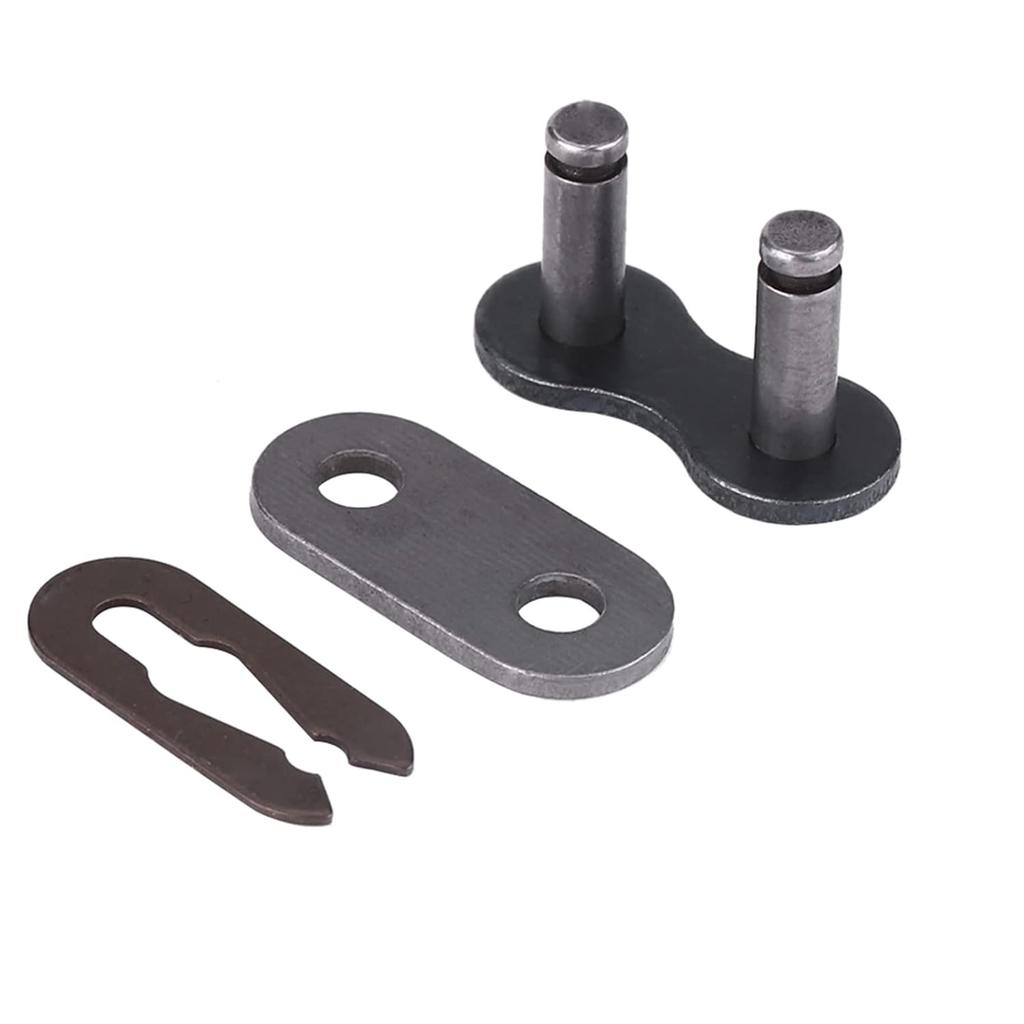 Master Link Chain, 5 Set 415 Carbon Steel Master Link Polished for Motorized Bike Parts for 2 Stroke Motorcycle and Motorized Bike Easy Installation