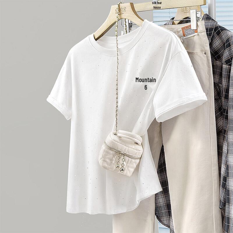 Cypress She Women s Embroidered Drop-shoulder T-shirt S