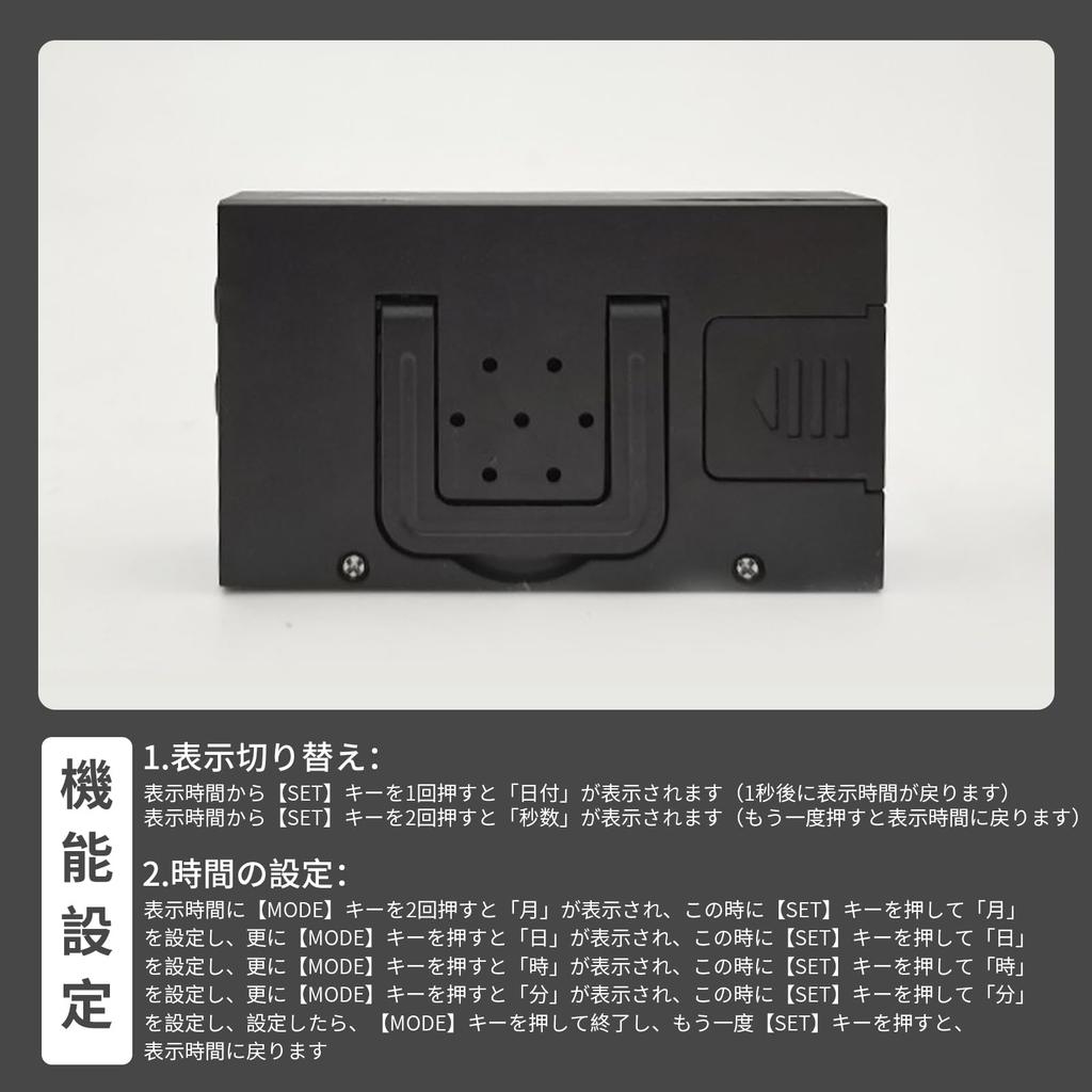 Auto, Uhr, Mini Digitaluhr, Elektronische Uhr, Mini Autouhr, Motorrad, Uhr, Armaturenbrett, Autozubehör