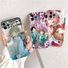 Anime B-Blue Box Phone Case For iPhone 17 16 14 11 12 13 15 Pro Max 14 Plus 17 Air Cover