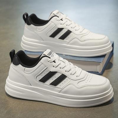 Lente en Herfst Heren Board Schoenen Nieuwe Ademende Veelzijdige Casual Sport Trend Schoenen High-end Kleine Witte Schoenen Studentenschoenen Heren