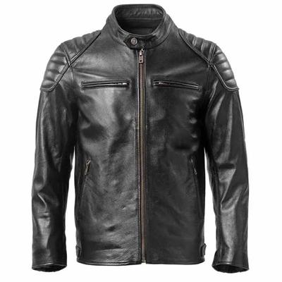 Chinesische Größe Echtes Leder Jacke Männer 100% Natürliche Rindsleder Echtes Leder Jacken Slim Fit Motorrad Jacke Mann Biker Mantel Herbst M357