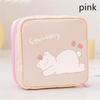 1Pcs Waterproof Sanitary Pads Pouch Tampon Napkin Storage Bag Coin Purse Bag Travel Makeup Lipstick Kawaii Data Cables Organizer
