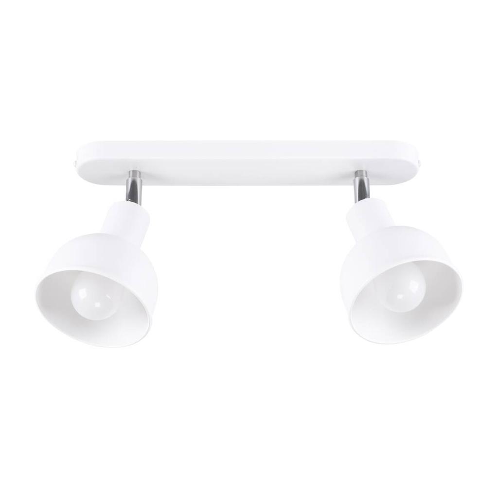 Spot Sufitowy Minimalistyczny Podwójny Biały 2Xe27 15W Elba Sl.1314 Sollux Lighting