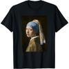 Girl with a Pearl Earring by Johannes Vermeer T-Shirt