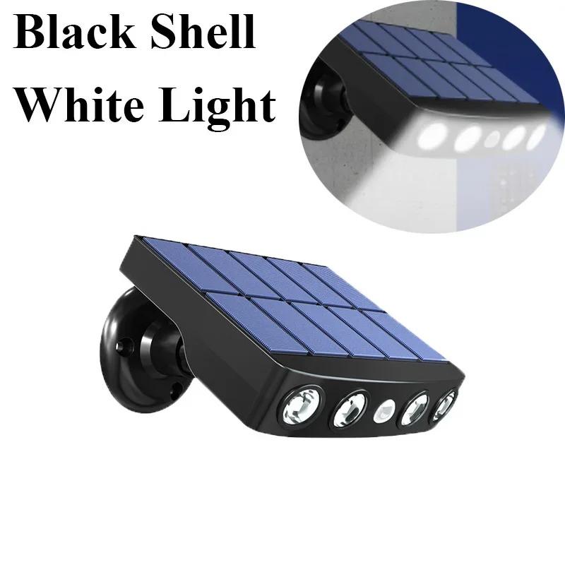 

Powerful 4 LED Solar Security Lights Outdoor Decor Sensor Motion 3 Modes Street Waterproof Lamp Wall Night Work Light for Garden 40W