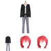 Unisex Assassination Classroom Karma Akabane Cosplay Kostüm Anzug Mit Exquisitem Design Und Perfekter Passform Für Anime-Fans