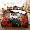 Cool The Saga Of Tanya The Evil 3Pcs Bedding Set Anime Figure Print Duvet Cover Household Goods Home Bedroom Decor Kawaii Kawaii