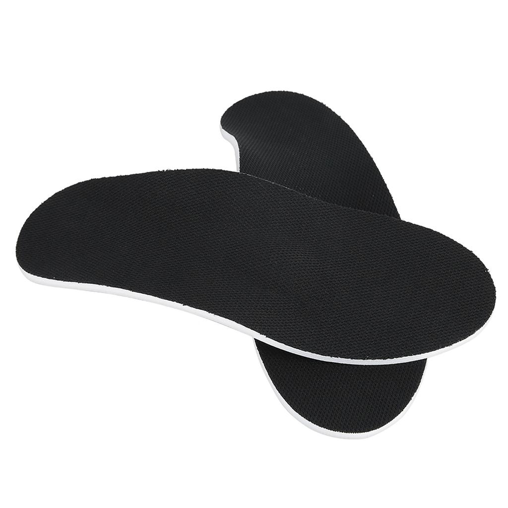 Unisex Flatfoot Orthotic Insole Arch Support Plantar Fasciitis Pain Relief Correction Foot Pad(Red BottomBlack L: 4146)
