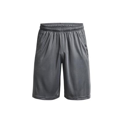 Calções Esportivos Casuais de Cor Sólida de Perna Reta Masculinos Parte de Baixo Cinza 1370400-012