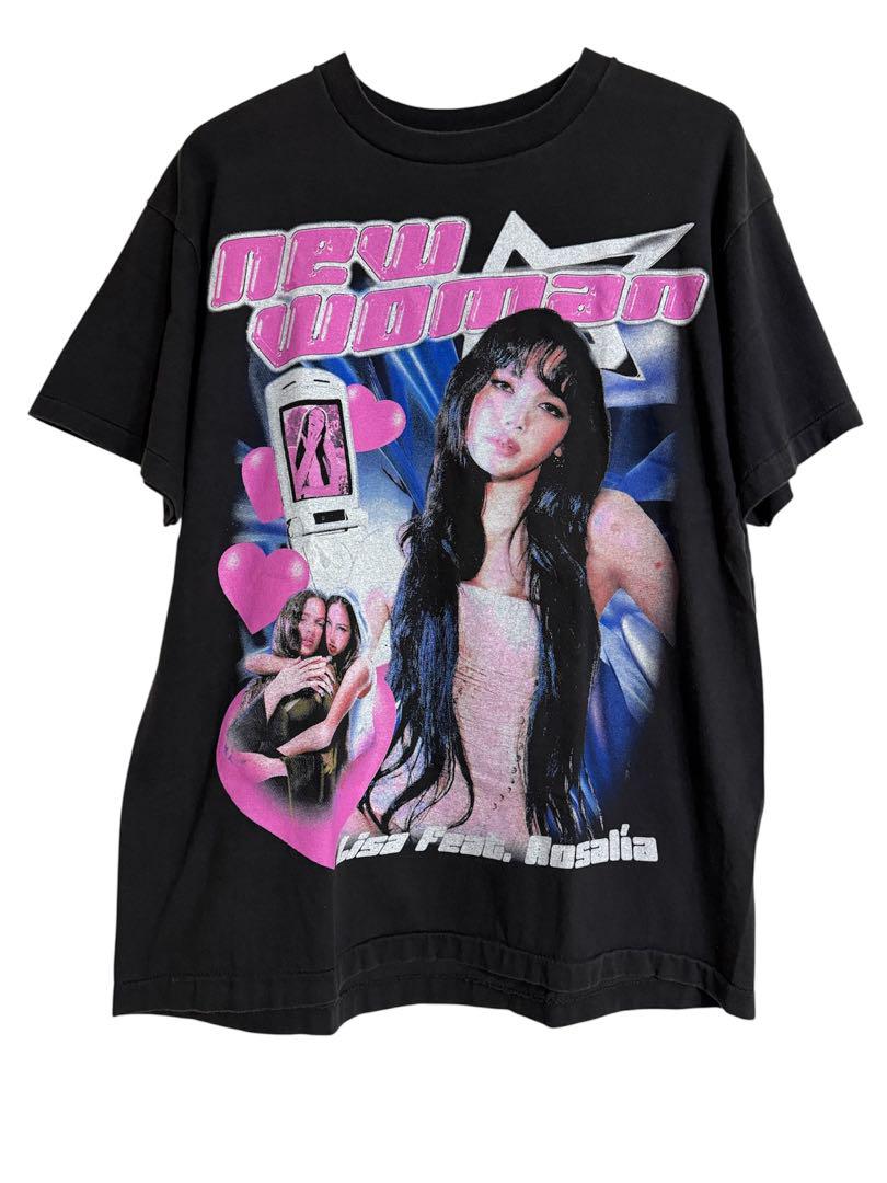 

[USED] BLACK PINK LISA T-shirt L ROSALIA