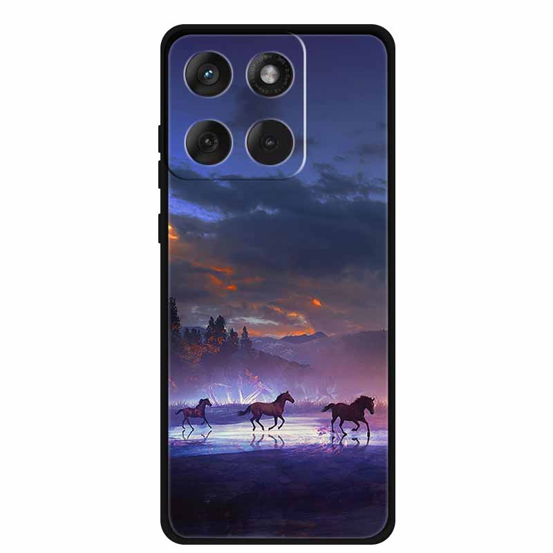 Phone Case For Motorola Edge 70 5G 2025 Back Cover Case Black Silicone Soft Funda Para For Motorola Moto X70 Air 5G Case Coque