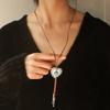 Damen Coole Choker Kreuzanhänger Halsband Schlüsselbeinkette Choker Bolo Tie Lariat Stil Kragen Schmuck