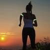 High Visibility LED Safety Armband with Reflective Strips USB C Rechargeable Reflective Wristband for Outdoor Activities