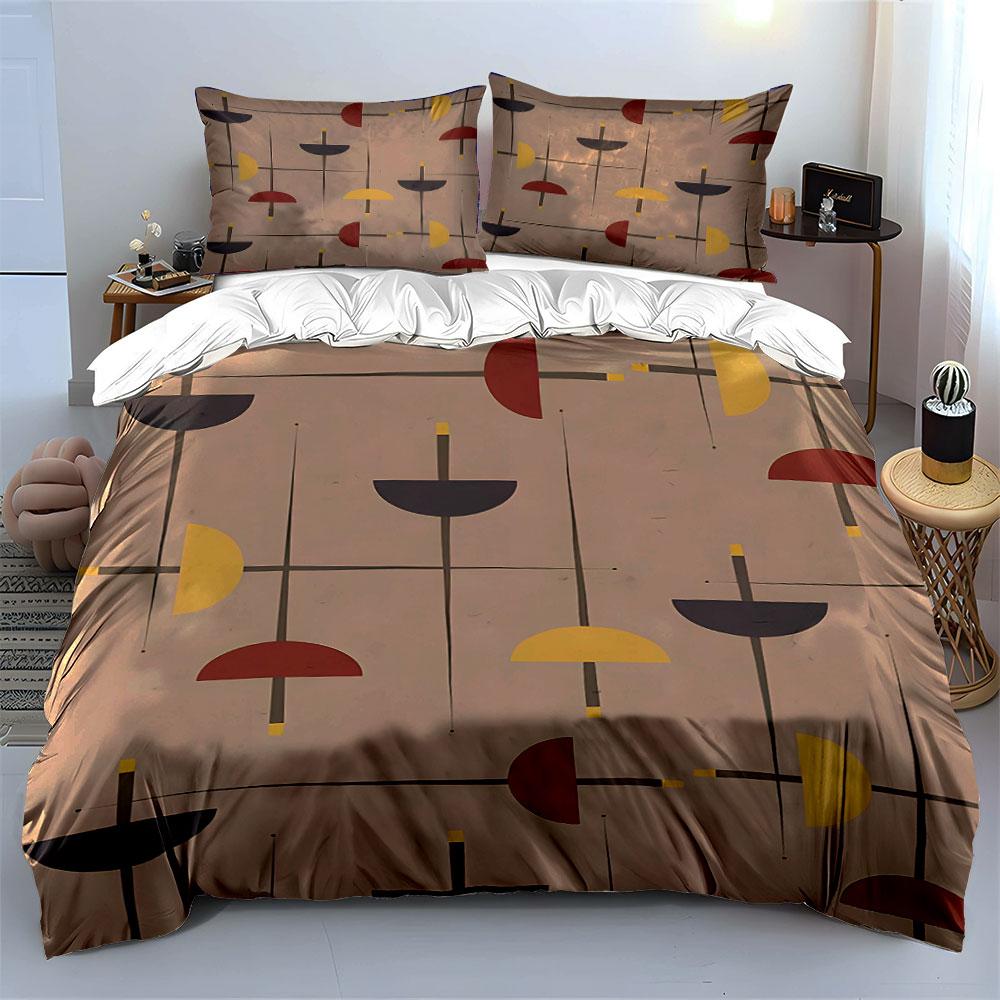 Abstract Shapes and Lines. Bedding Sets Duvet Cover Sets Duvet Covers Pillowcases(1 * Duvet Cover 2 * Pillowcases Without Duvet Insert)