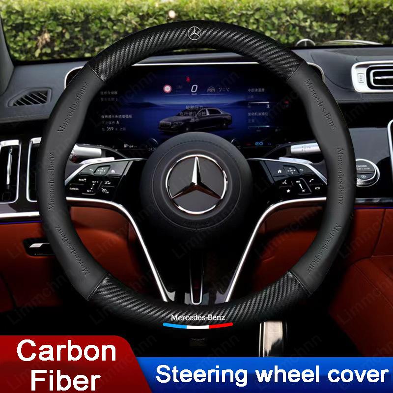 Autopříslušenství Potah na volant pro Mercedes Benz C180 C200 C260 C300 W108 W124 W126 W140 W168 W169 W176 GLA CLA