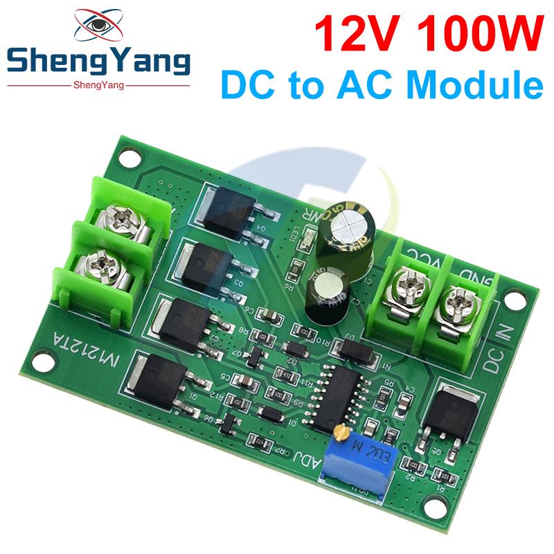 100W DC-AC Power Inverter Transformer DC 12V to AC 12/24V Square Wave Signal Generator Voltage Regulator Power Converter Board